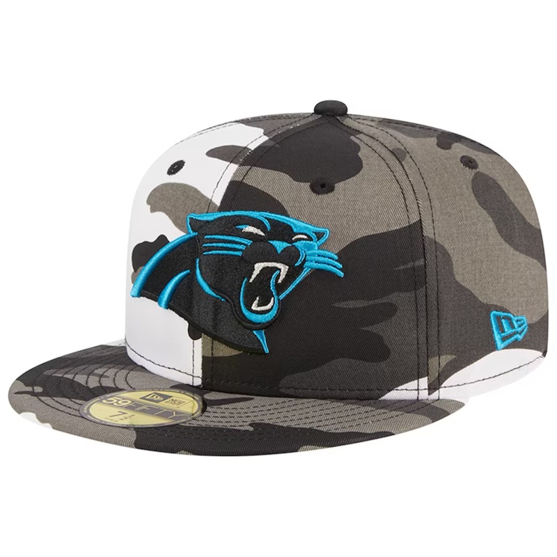 New Era Carolina Panthers Urban Grey Camo 2023 59FIFTY Fitted Hat