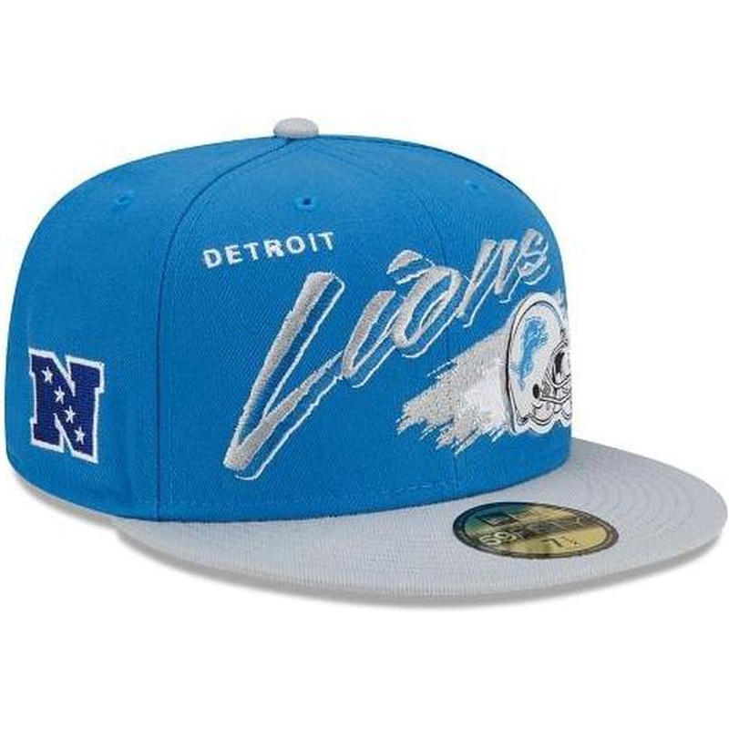 New Era Detroit Lions Helmet 59fifty Fitted Hat