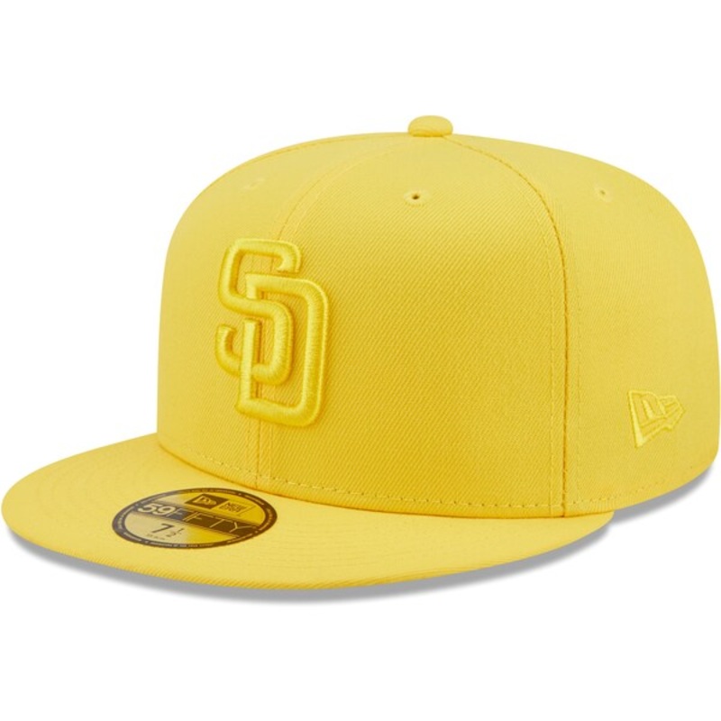 New Era San Diego Padres Icon Color Pack 59FIFTY Fitted Hat – Yellow
