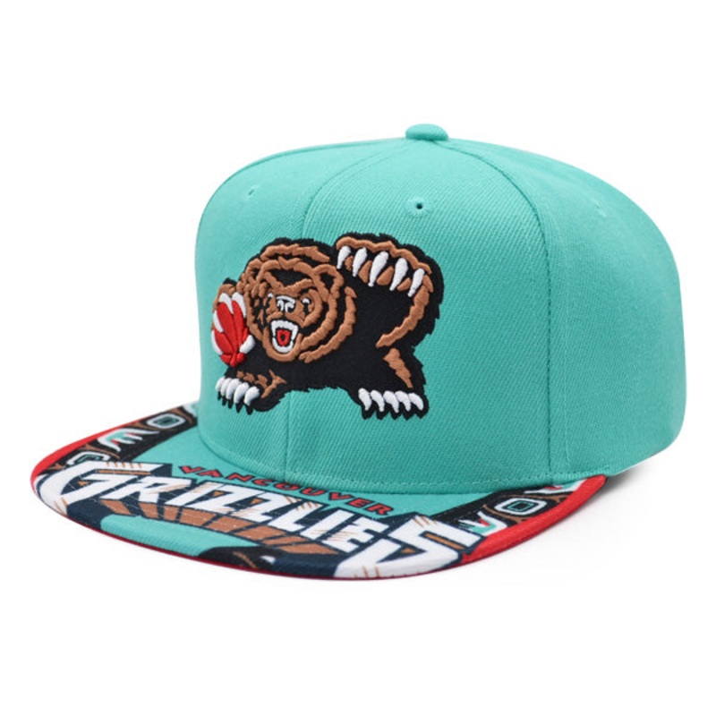 Vancouver Grizzlies Mitchell & Ness SWINGMAN POP Snapback Hat – Teal